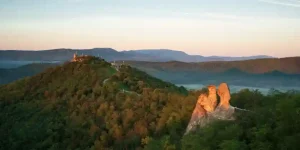 siroki vár naplemente